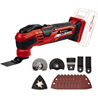 Einhell VARRITO Herramienta Sin Cable Multifunción- 18 V-con set de 14 piezas- adherencia suave y velocidad ajustable…